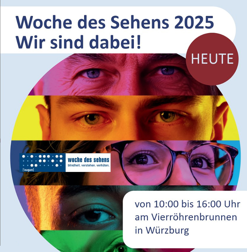 HVeranstaltungsplakat Woche des Sehens Veranstaltungsplakat Woche des Sehens