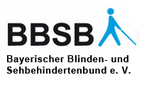 Logo Bayer. Blinden- und Sehbehindertenbund e. V.