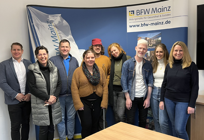 Foto der Besuchergruppe Foto der Besuchergruppe