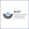 Logo BG Feinmechanik und Elektrotechnik